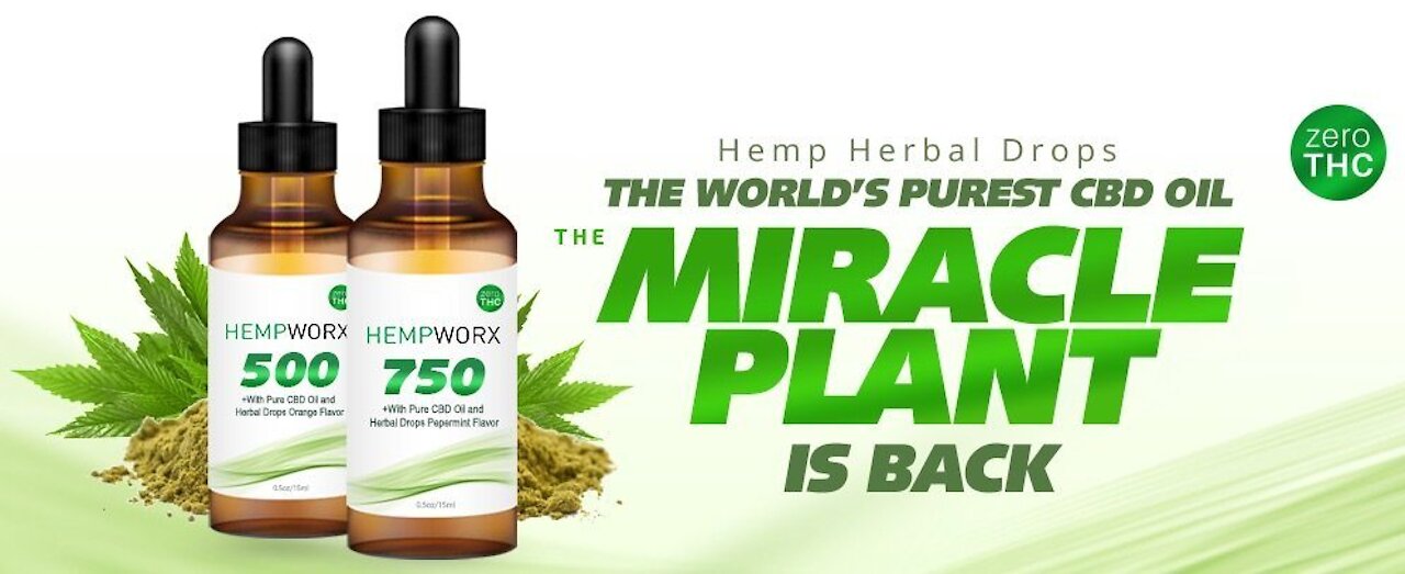 HEMPWORX CBD - MY OWN EXPERIENCE
