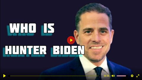 Who is hunter biden really
