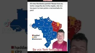 Nordestino faz apelo ao povo para votar certo