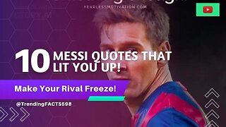 🎭17 SUNDAY QUOTES || LEO MESSI👑 SUCCESS Motivation #yt #football #messi #cr7