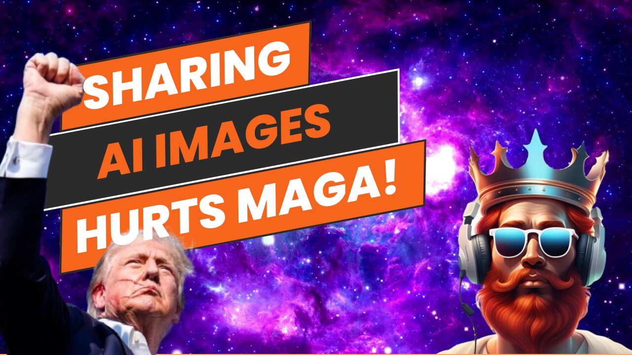 Sharing AI images hurts MAGA movement!