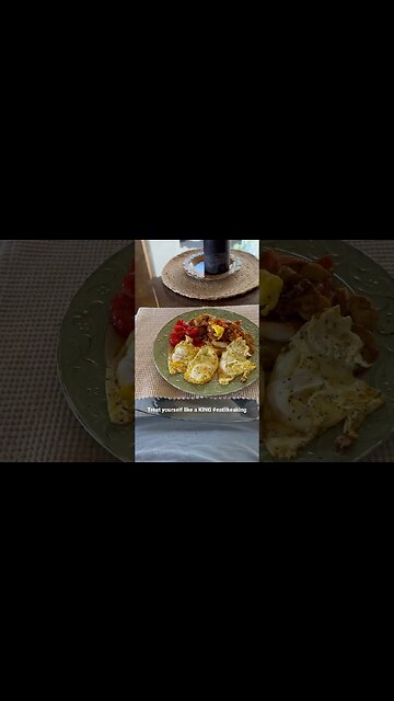 Treat yourself like a king! #eatlikeaking