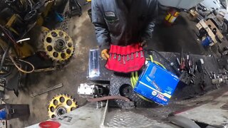 Wrenching and complaining!