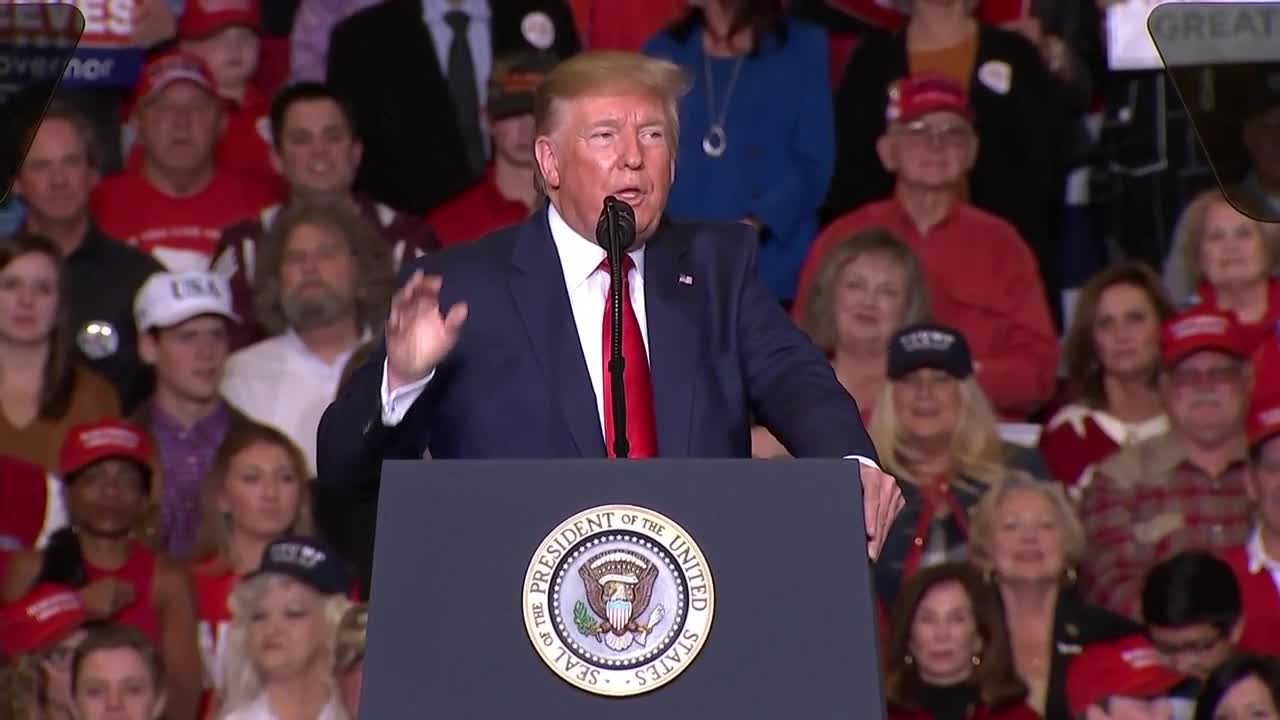 Why vote GOP in Mississippi? Trump cites impeachment inquiry