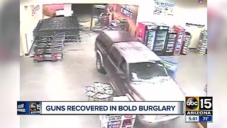 Surveillance video released in Chandler firearms heist