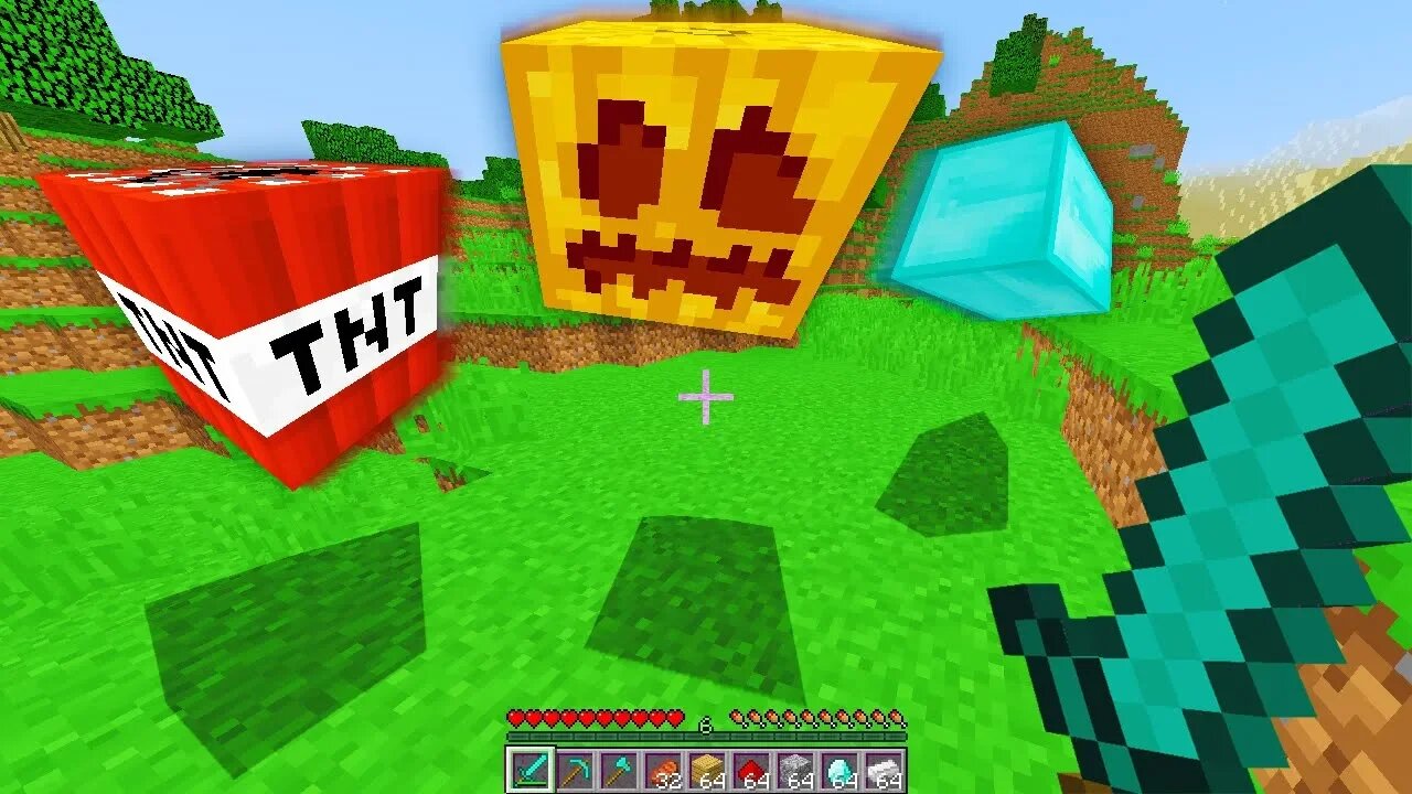 Minecraft, but blocks ATTACK you..