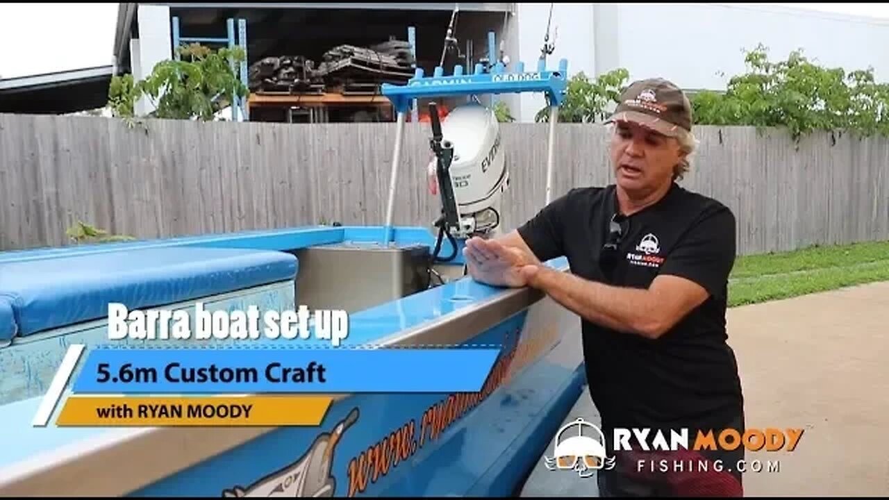 How to set up a barra boat by barramundi fishing guide Ryan Moody