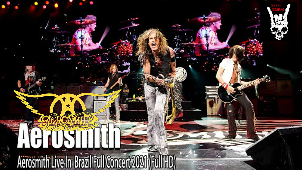 Aerosmith - Live In Brazil - 2021 - Full Concert - HD