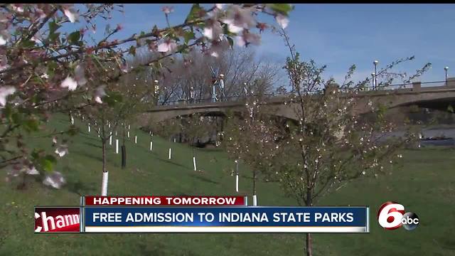 Free admission to Indiana State Parks on Sunday