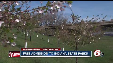 Free admission to Indiana State Parks on Sunday
