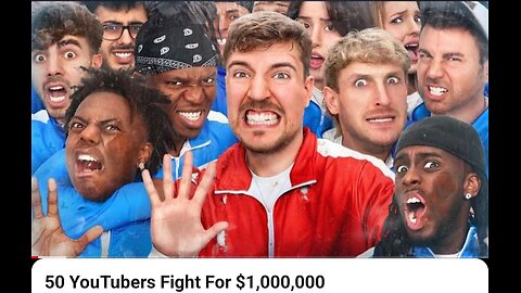 50 Youtubers Fight $ 1000 000