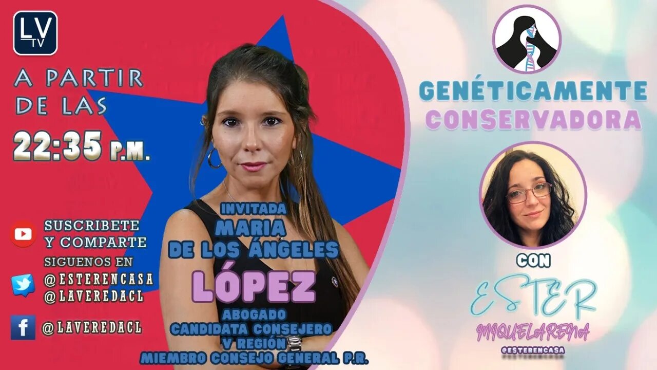 Genéticamente Conservadora Ep.12 - Invitada: María de los Ángeles López, Candidata a Consejero