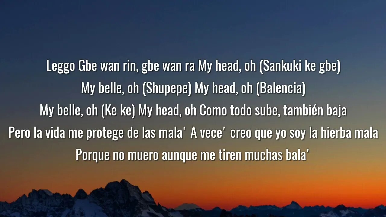 Burna Boy - Rollercoaster feat. J. Balvin [Official Lyrics]