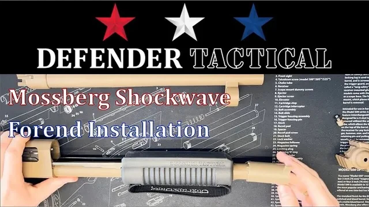 Mossberg Shockwave Forend Install