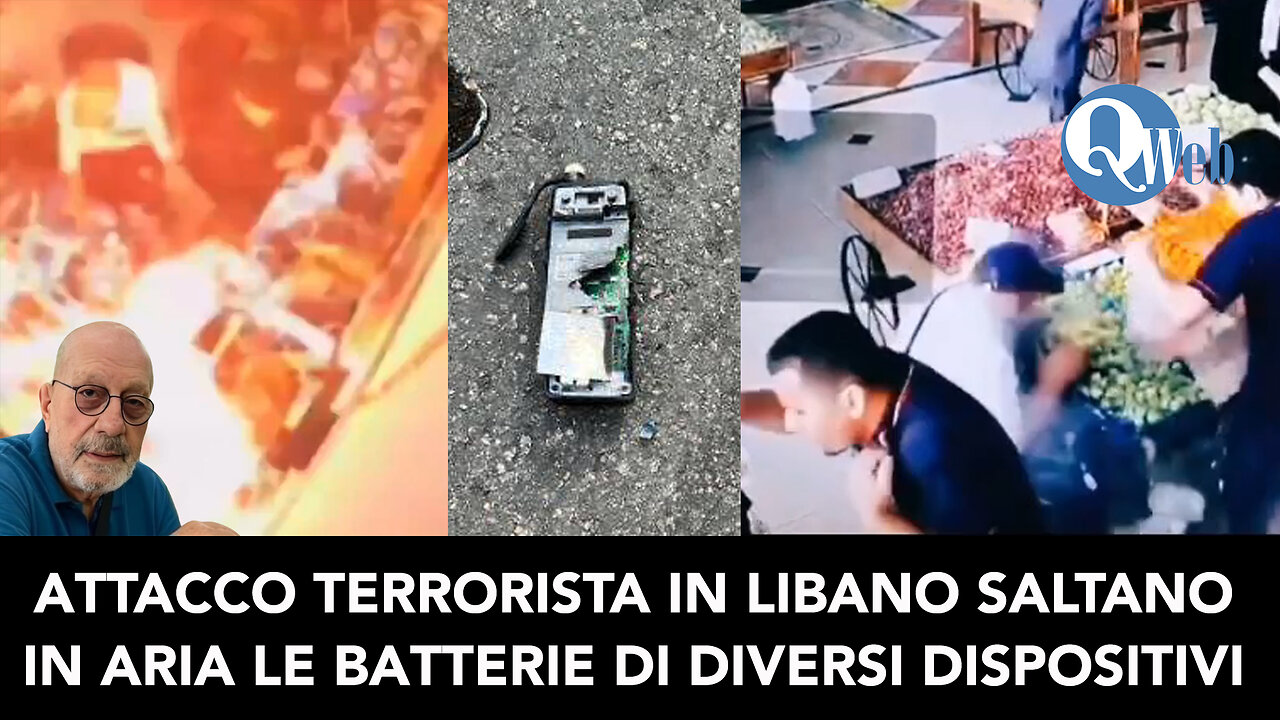 ATTACCO TERRORISTA IN LIBANO: I DISPOSITIVI SALTANO IN ARIA (Con Vincenzo Maddaloni)