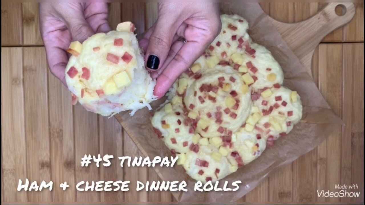 Ham & Cheese DINNER ROLLS