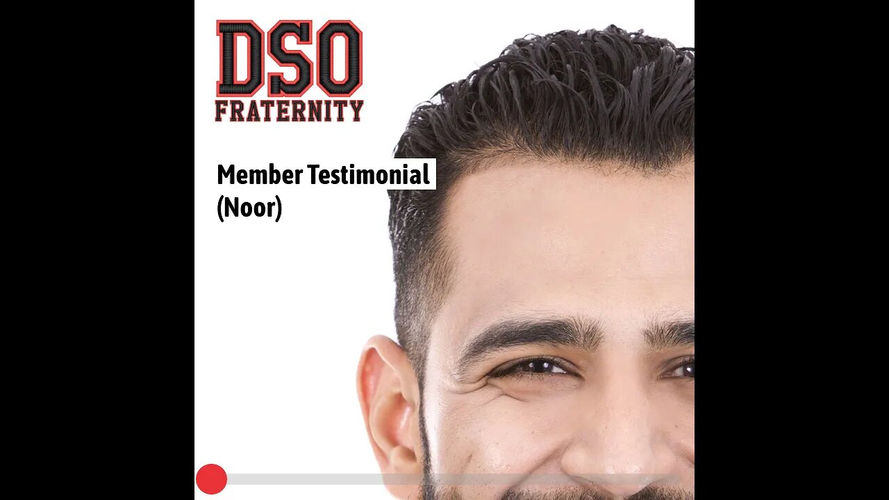 DSO Fraternity Member Testimonial - Noor