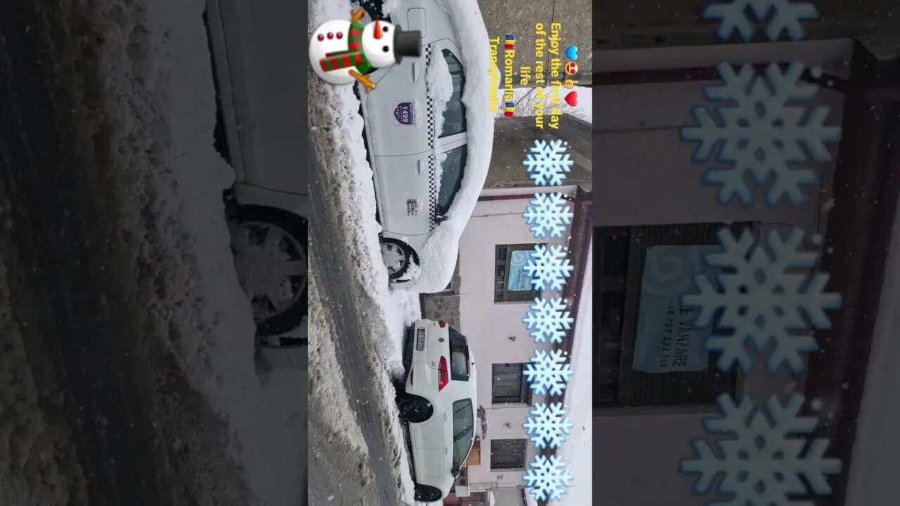 💙🤩👍❤️ENJOY THE FIRST DAY OF THE REST OF YOUR LIFE🇷🇴BRAȘOV🇷🇴Ro🇷🇴 TRANSYLVANIA❄️☃️❄️ #motivation