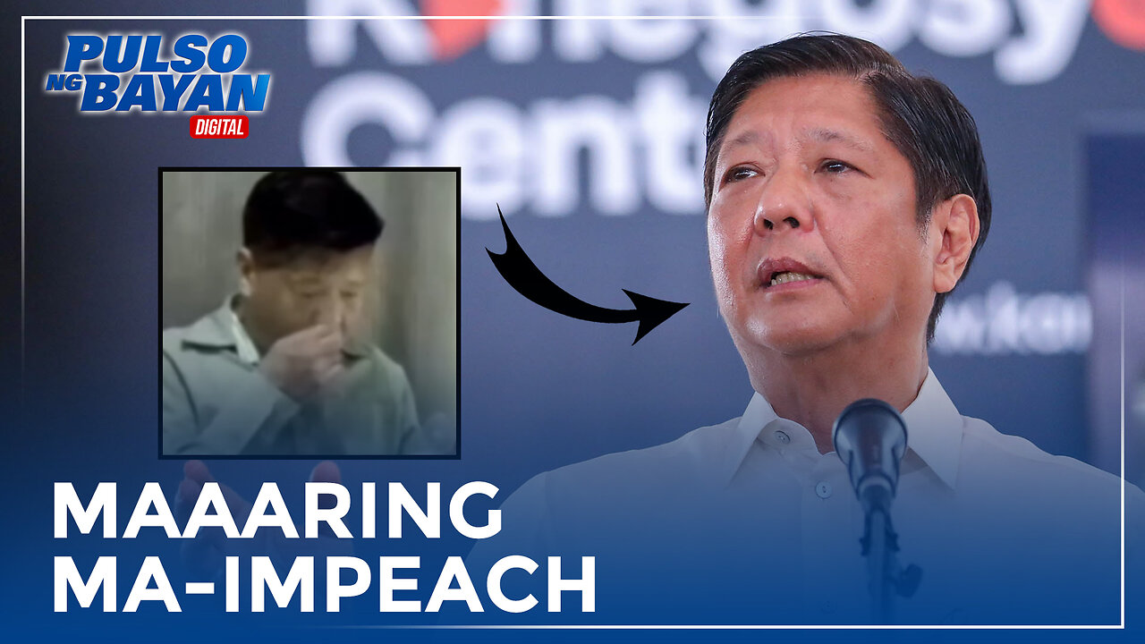 Kapag nagpositibo sa drug test, BBM, dapat magbitiw o magpa-rehab; maaari ring ma-impeach