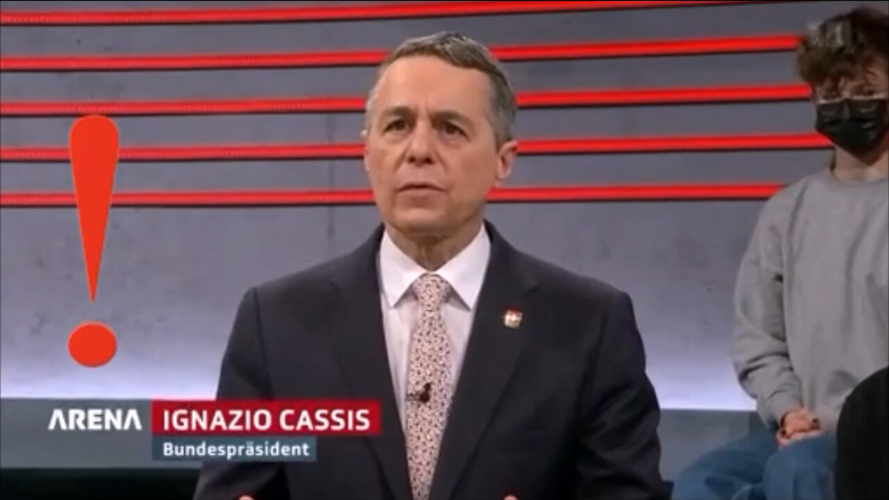 Wie zählt man Corona Patienten? Schweizer Bundespräsident Cassis klärt auf | Arena SRF, 7.1.22