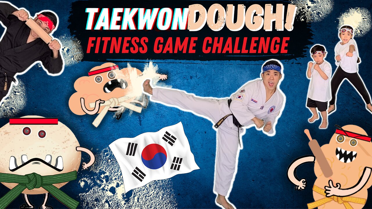 🥋 Taekwondo VIDEOGAME Workout! | Epic Kids Exercise + Brain Break