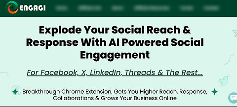 Engagi AI Overview and Demostration: The Ultimate Chrome Plugin for Social Media Engagement