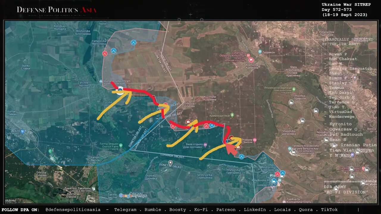 [ Kreminna Front ] UKRAINE CONTINUES OFFENSIVE IN SEREBRYANSKE FOREST!