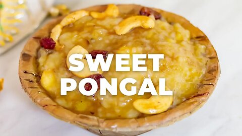 INSTANT POT SWEET PONGAL