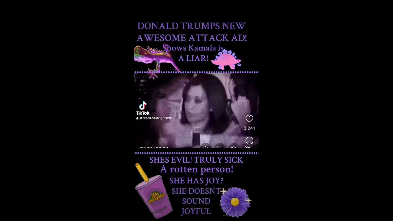 Attack Ad By Donald Trump