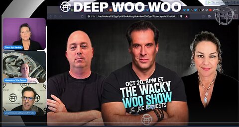 🌀 Tarot By Janine THE WACKY WOO SHOW with JC, JOE & SPECIAL GUEST - OCT 20