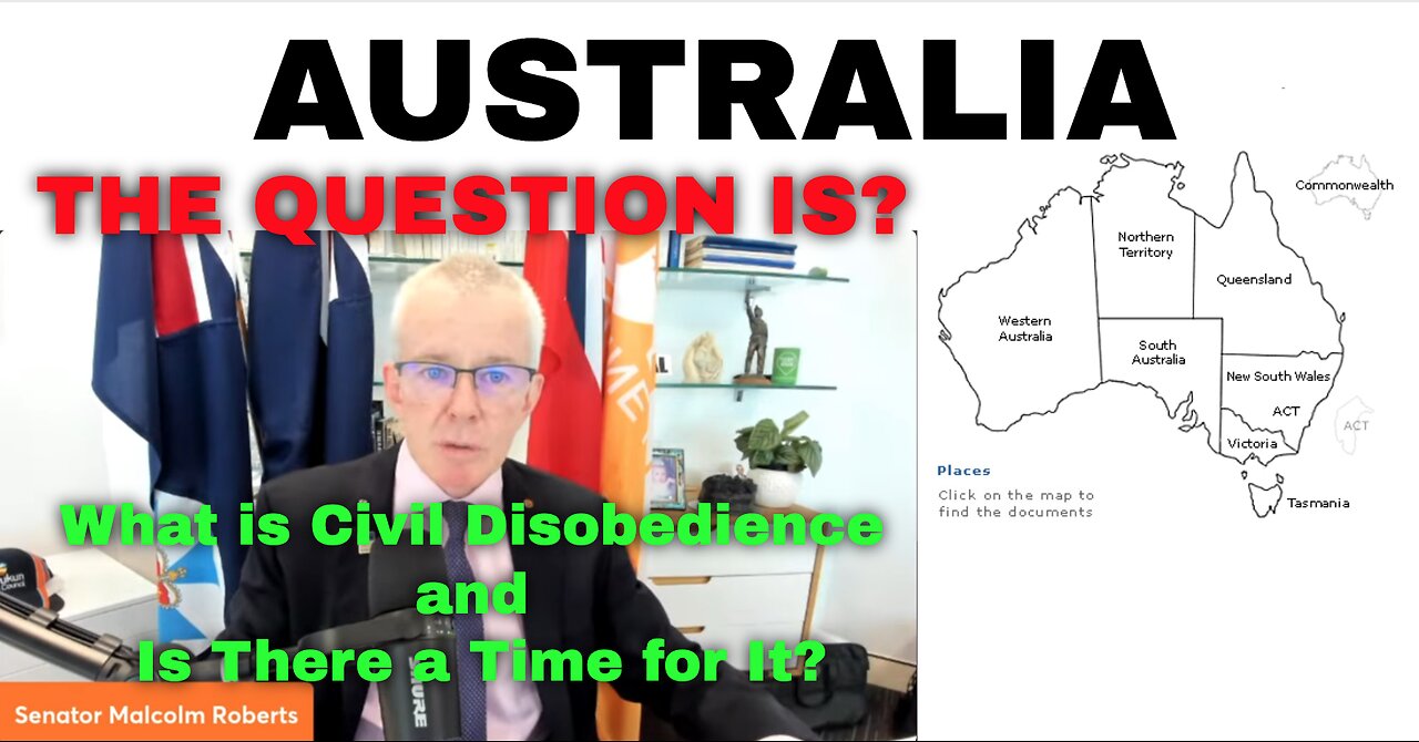 THE QUESTION IS? What is Civil Disobedience and Is There a Time for It?