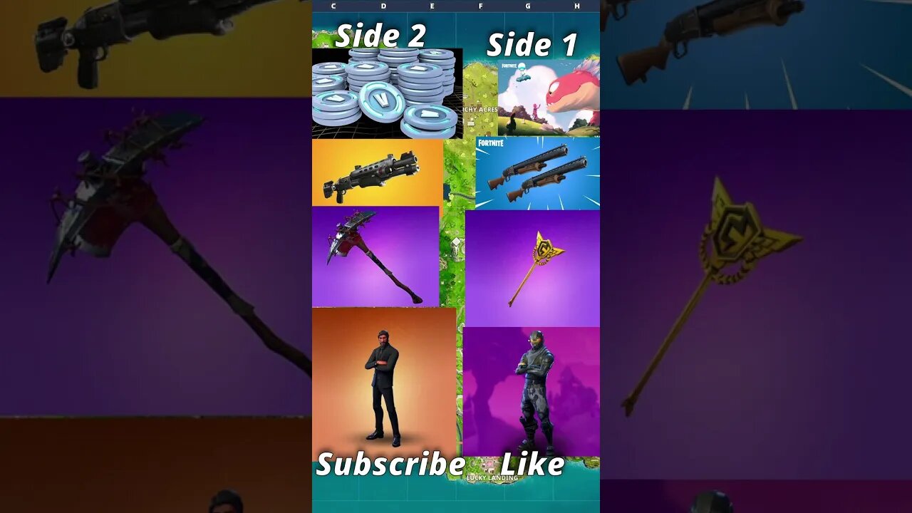 Which One Will You Choose #shorts #fortntie