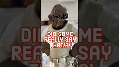 Someone yells D*ckhead in Star Wars #starwars