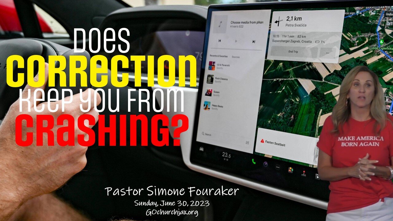 Does Correction Keep You from Crashing? Pastor Simone Fouraker