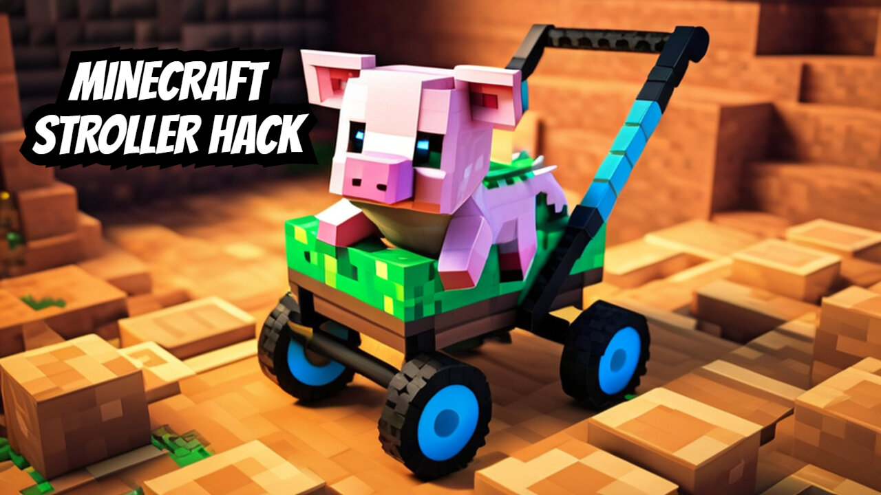 Minecraft | How To Make A Baby Stroller