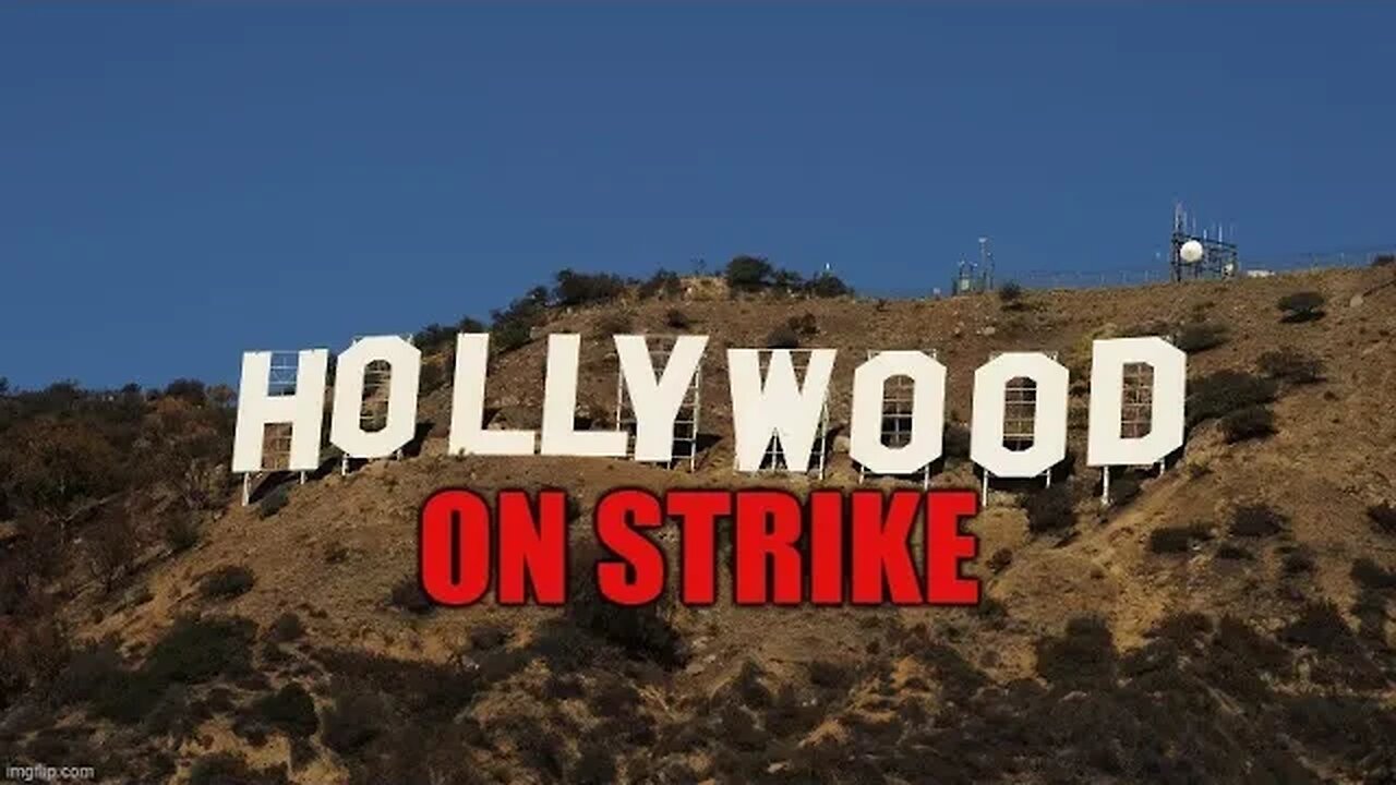 Hollywood Writers ON STRIKE - Late Night Comedy Hosts & MSM Outlets Panic