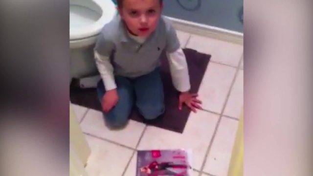 "A Boy Explains That He Wasn’t Reading Victoria's Secret Magazine In The Bathroom"