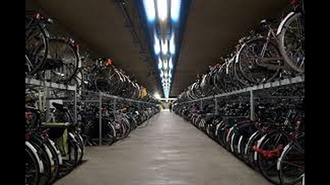 world's largest bicycle park built