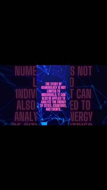 Numerology's Insight into Cities, Countries, and Events