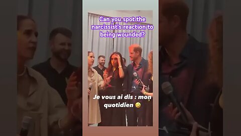 A Narcissist Being Wounded and Showing The Clear Reaction (Meghan Markle) #narcissism #meghanmarkle