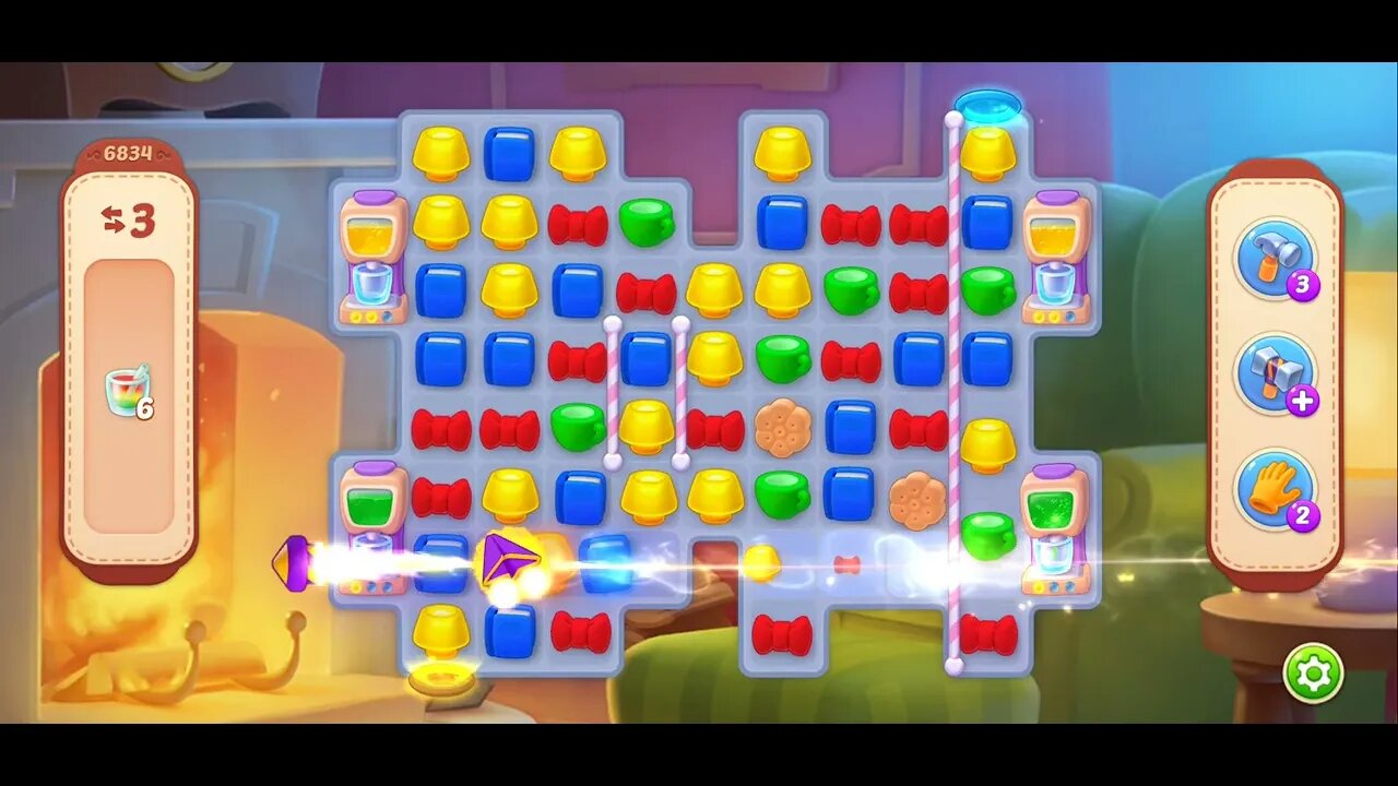 Playrix Homescapes Gameplay Walkthrough Level 6834