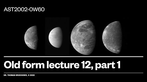 Lecture 12, part 1
