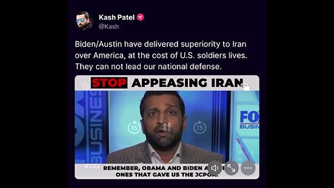 Stop appeasing Iran