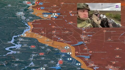 Ukraine War Rybar Map Update: Situation in Starobelsky as of 11pm Oct 8