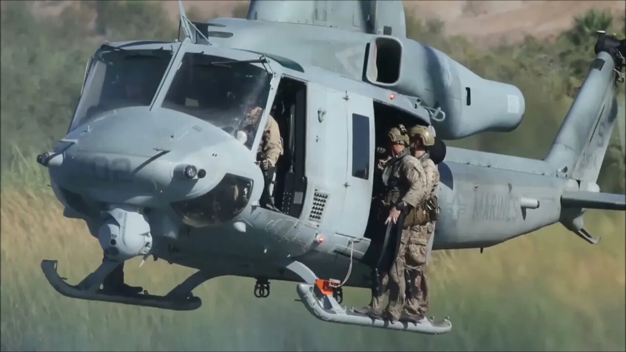 Recon Marines Conduct Helocast Training - WTI 1-16