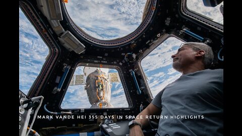 Mark Vande Hei Record Breaking 355 Days in Space Return Highlights