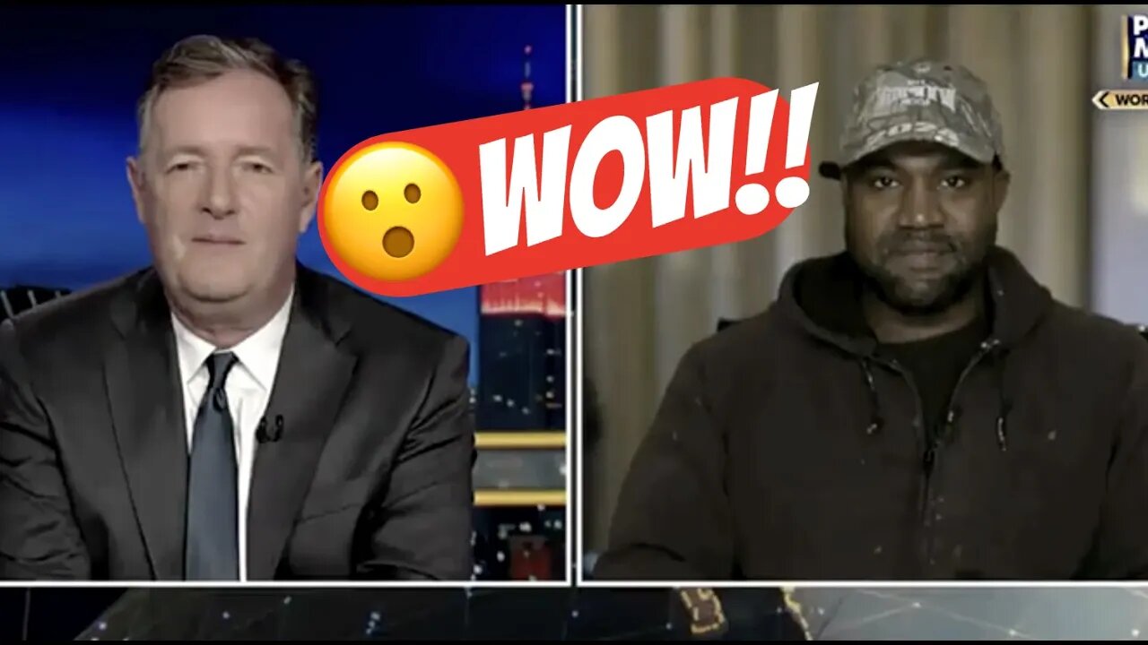 Kanye (YE) Calls Biden "F**ing Retarded" For Refusing To Meet With Elon Musk On Piers Morgan