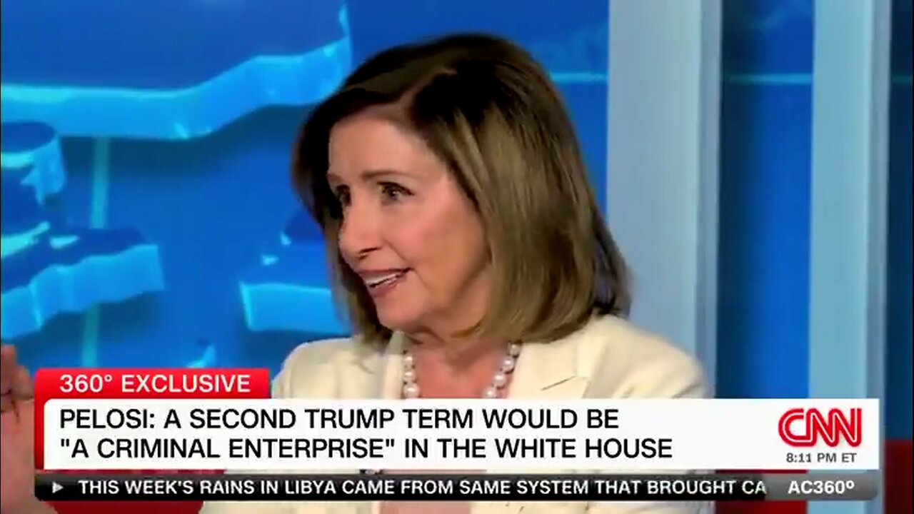 Apparently, Nancy Pelosi really wants people to know that she is a "reptilian."