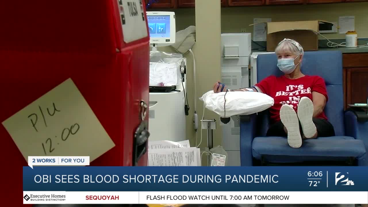 Healthcare Professionals Facing A Blood Shortage Across the State