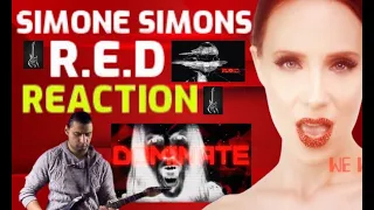 SIMONE SIMONS - R.E.D (OFFICIAL MUSIC VIDEO) reaction